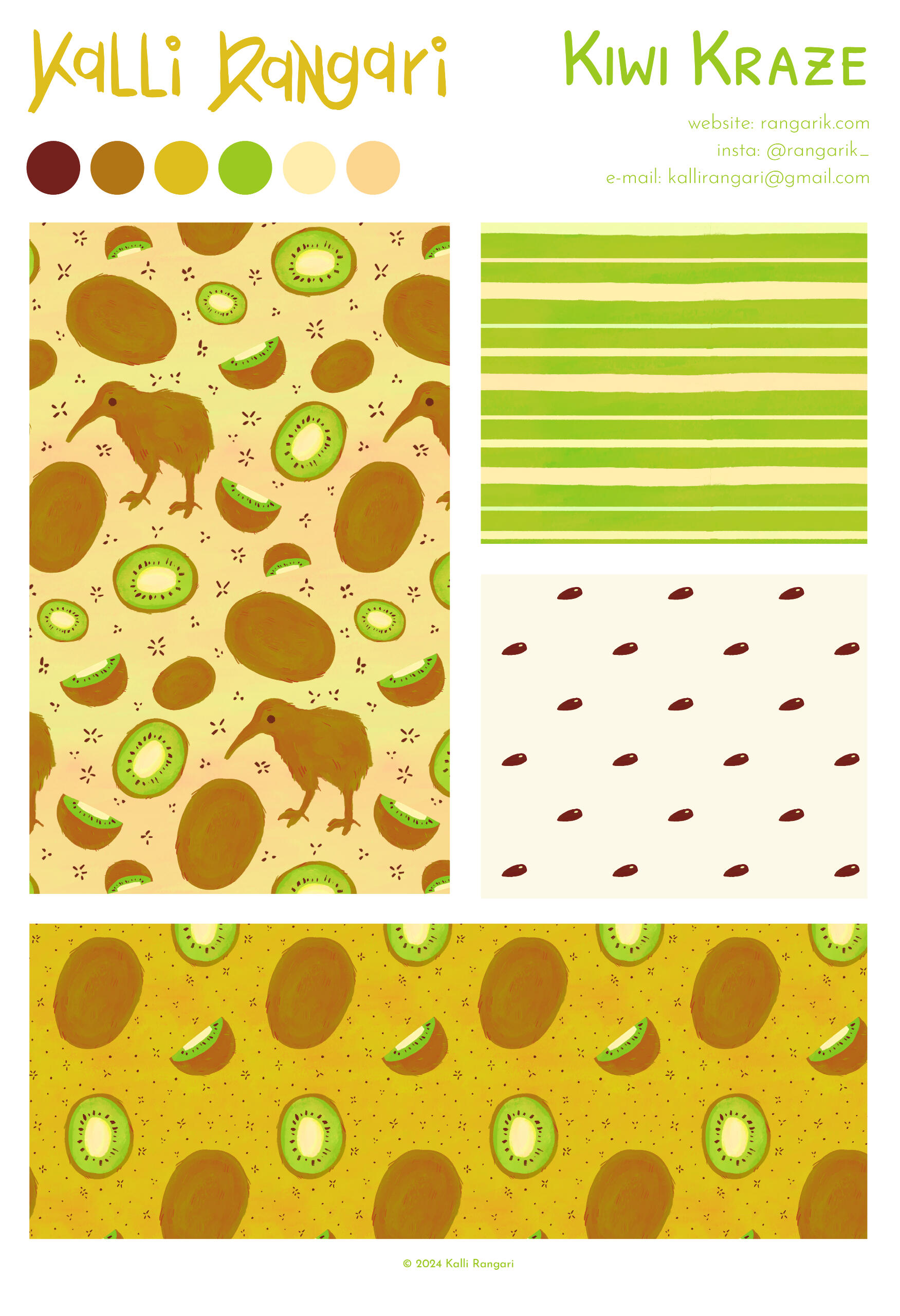 Kiwi Kraze Sell Sheet