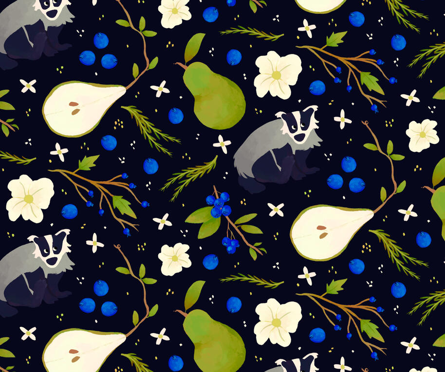 Blueberry Badgers Blueberry Badgers