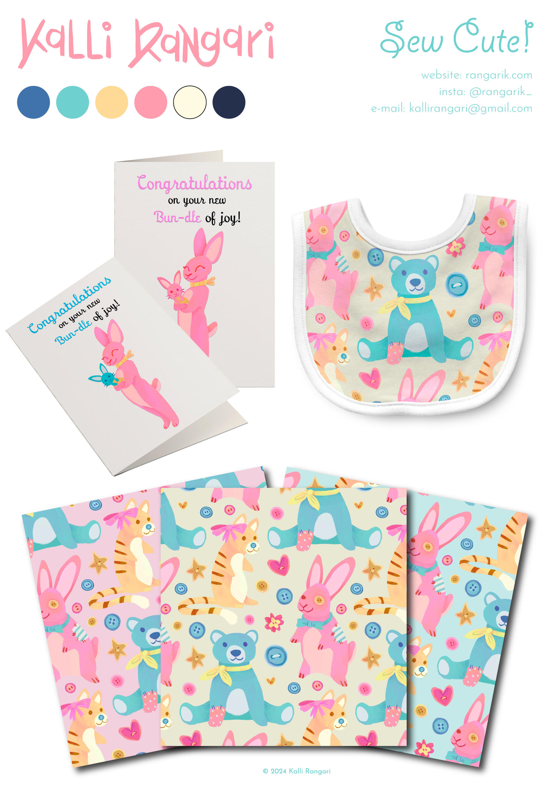 Sew Cute Sell Sheet