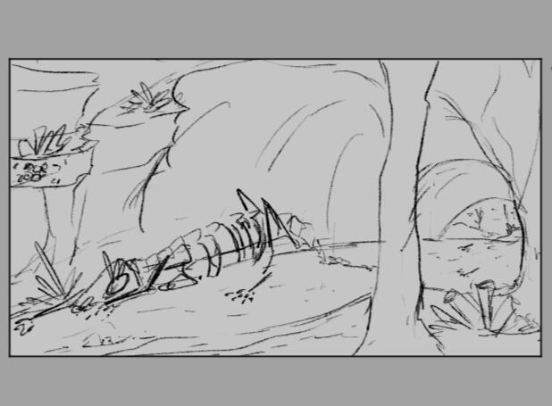 Tangled Tracks Illustration