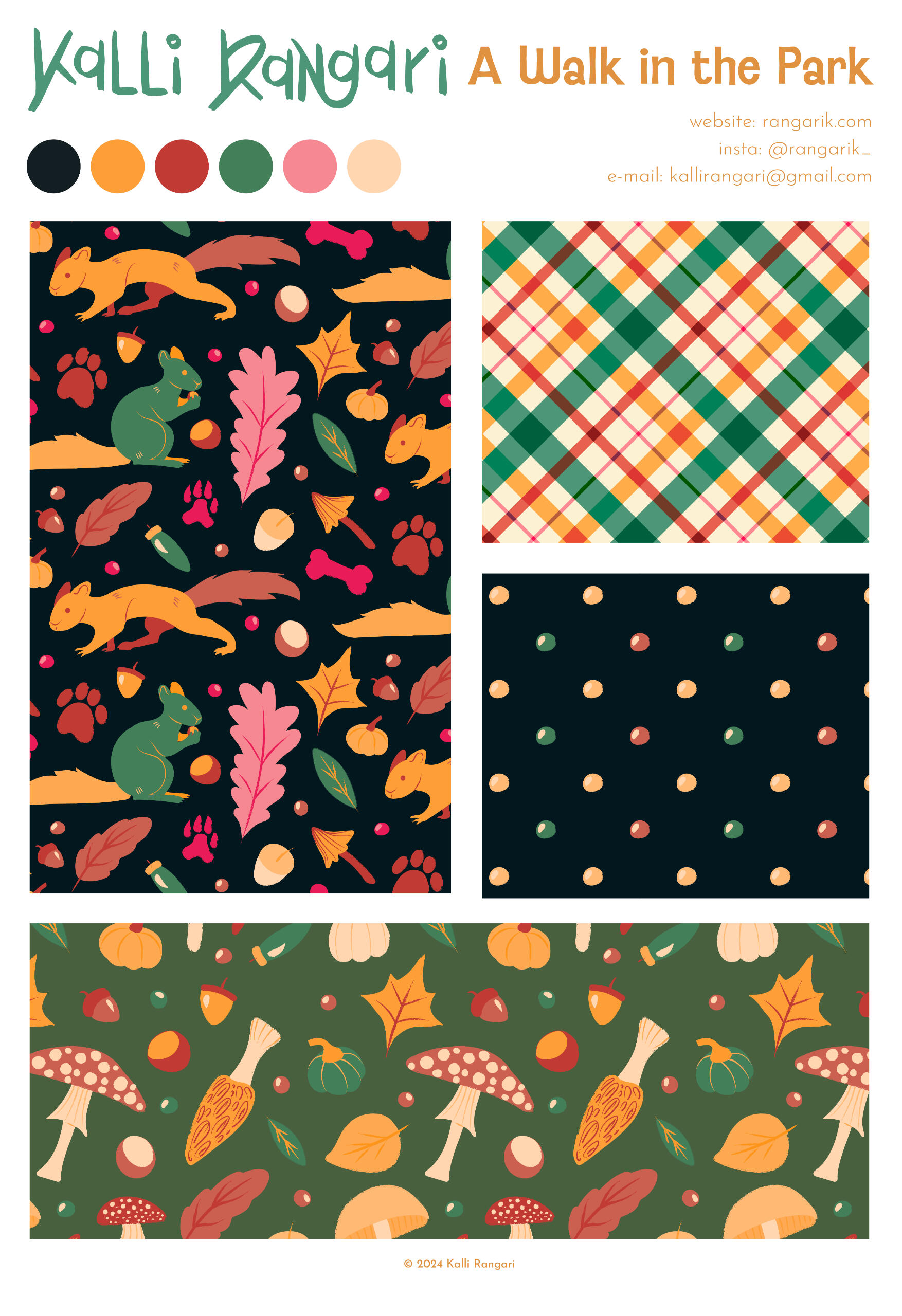 A Walk in the Park Sell Sheet