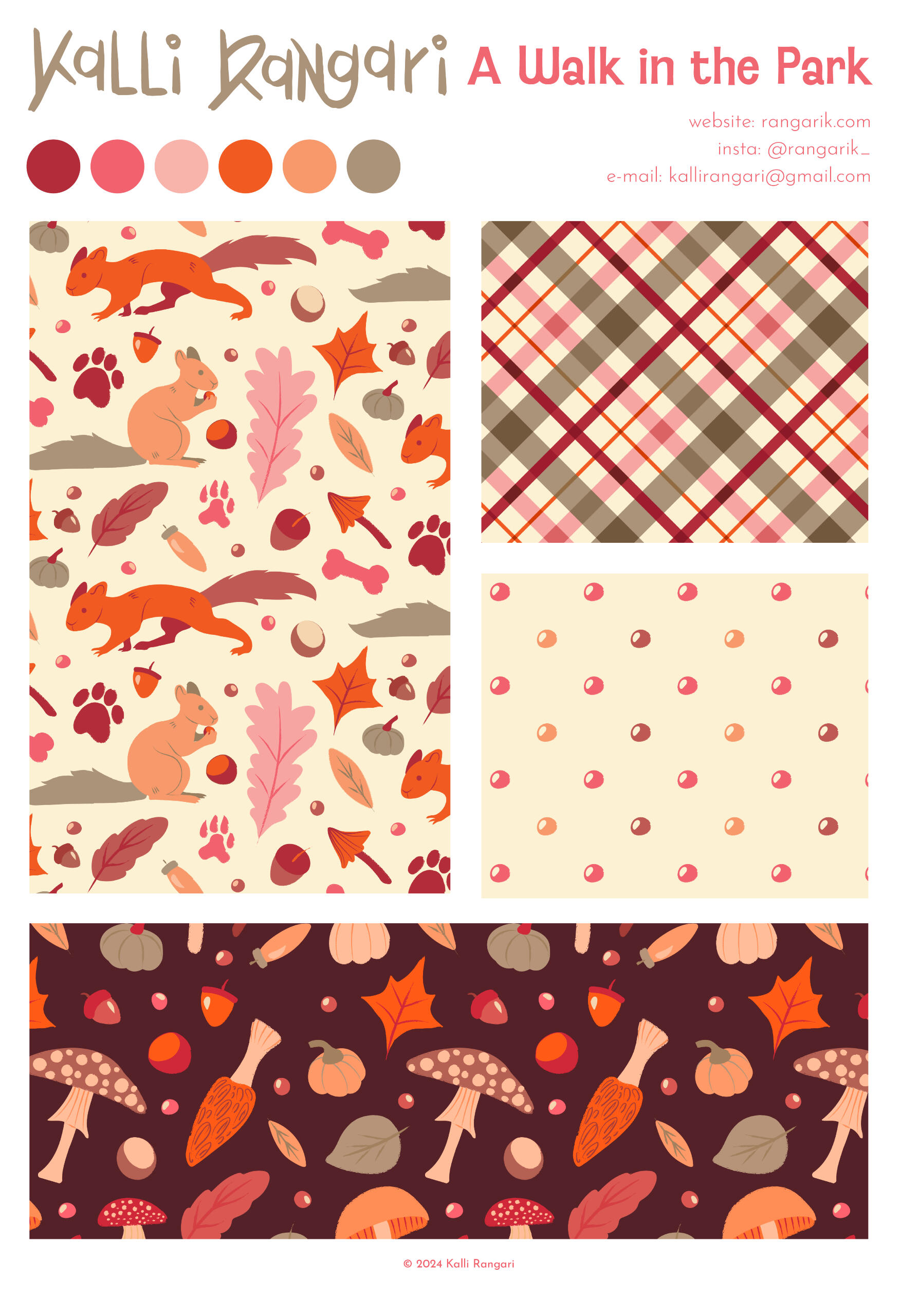 A Walk in the Park Sell Sheet